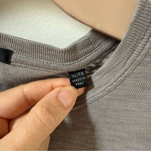 ATM Anthony Thomas Melillo Men's Distressed Ombre Long Sleeve Tee XL NWOT - Picture 7 of 12